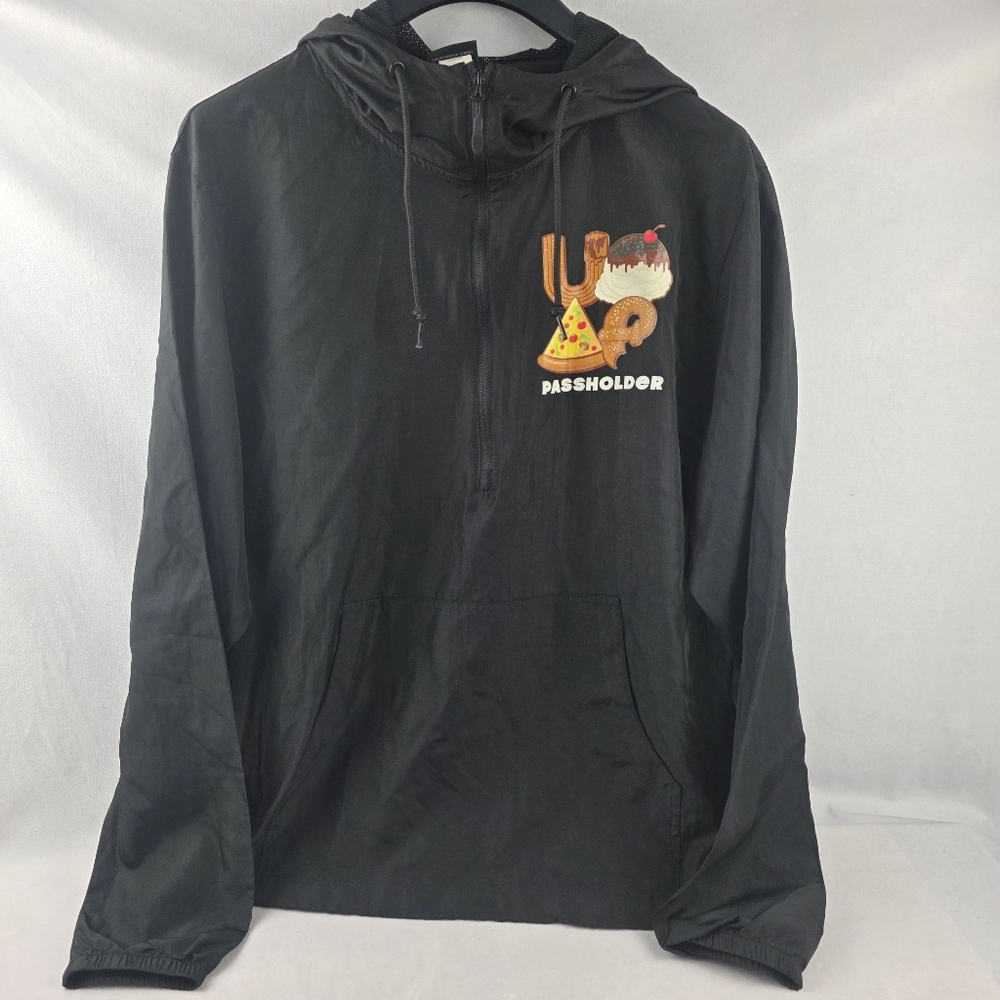 Universal Studios Annual Passholder Snacks Food Windbreaker Size XL Unisex